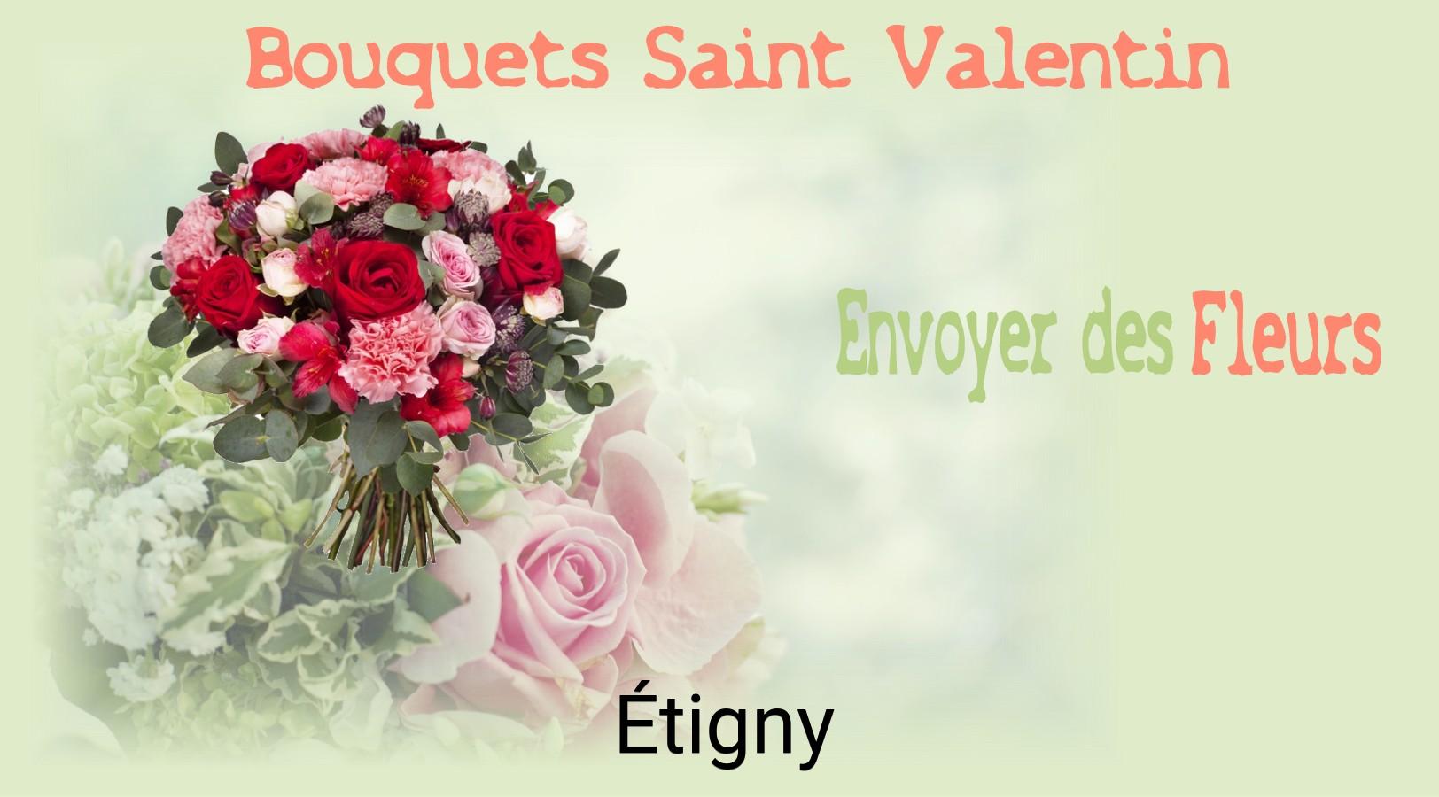 Roses de Saint-Valentin livrées à Étigny